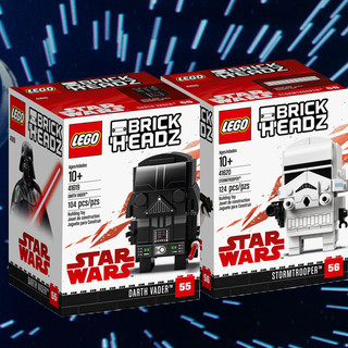 LEGO® Star Wars BrickHeadz bemutató: 41619 Darth Vader és 41620 Rohamosztagos