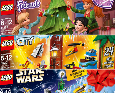 Nézzétek meg miket rejtenek az idei LEGO® Adventi Kalendáriumok!