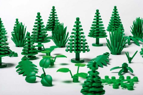 A LEGO® fenntartható elemei