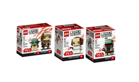Egy újabb kör LEGO® Star Wars BrickHeadz: 41627, 41628 és 41629