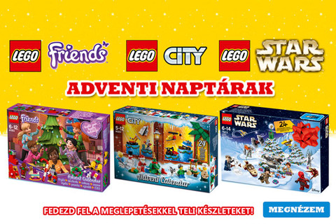 Adventi kalendáriumok a Kockashopban!