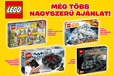 Karácsonyi Kockashop kedvezmények! :)
