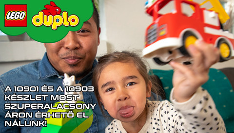 A DUPLO tűzoltói is szuper árral várnak!