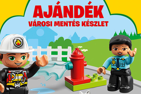 DUPLO ajándék 4990,- Ft felett!