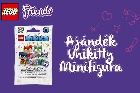 Ajándék Unikitty Gyűjthető Minifigura