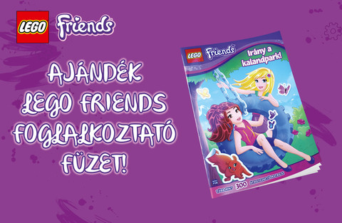 Ajándék Friends Foglalkoztató Füzet