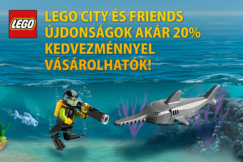 Alámerültünk az árakban! Friends és City akció!