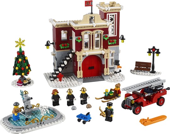LEGO® Creator Expert 10263 - Téli Tűzoltóállomás
