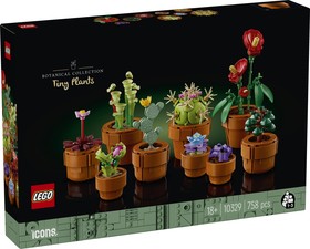 LEGO® Botanicals 10329 - Apró cserepes növények