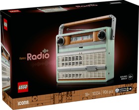 LEGO® ICONS 10334 - Retró rádiókészülék