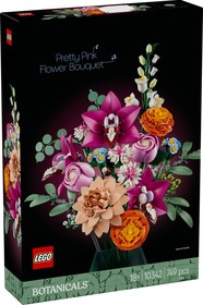 LEGO® Botanicals 10342 - Rózsaszín virágcsokor