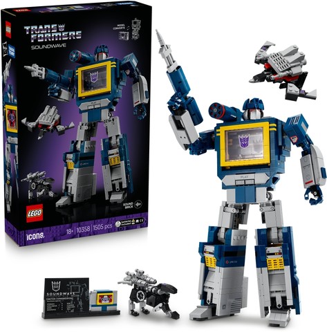 LEGO® ICONS 10358 - Transformers: Fülelő