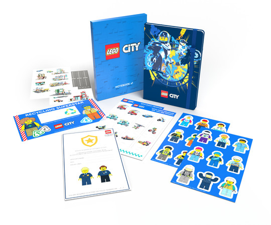 LEGO® Seasonal 103667 - LEGO® City jegyzetfüzet