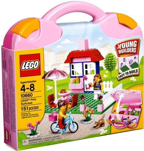 LEGO® Juniors 10660 - Rózsaszin bőrönd