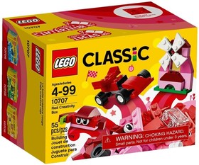 LEGO® Classic 10707 - Piros kreatív készlet