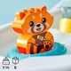 LEGO® DUPLO® 10964 - Vidám fürdetéshez: úszó vörös panda