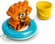LEGO® DUPLO® 10964 - Vidám fürdetéshez: úszó vörös panda