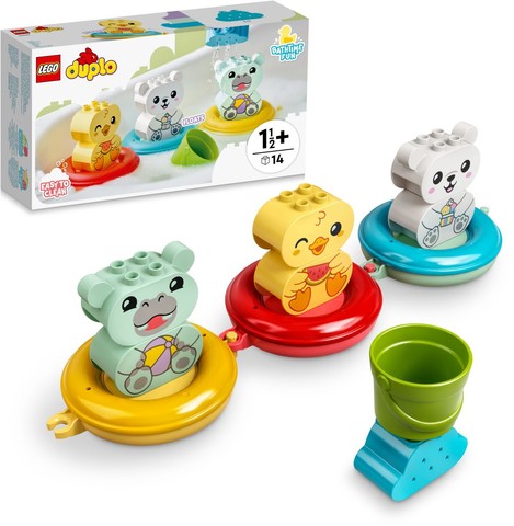 LEGO® DUPLO® 10965 - Vidám fürdetéshez: úszó állatos vonat
