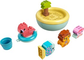 LEGO® DUPLO® 10966 - Vidám fürdetéshez: úszó állatos sziget