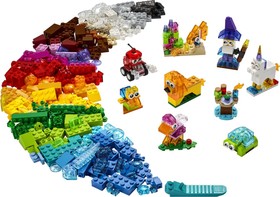 LEGO® Classic 11013 - Kreatív áttetsző kockák