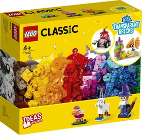 LEGO® Classic 11013 - Kreatív áttetsző kockák