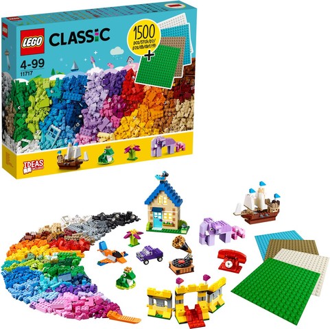 LEGO® Classic 11717 - LEGO® Classic 11717 -  Elemek, elemek, lapok