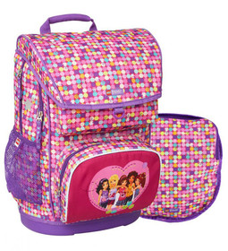 LEGO Friends Confetti Maxi iskolatáska,  2 db-os szett