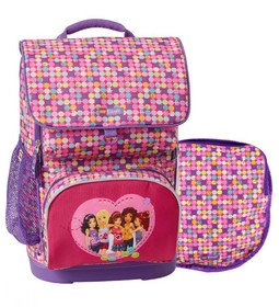 LEGO Friends Confetti Optimo Iskolatáska,  2 db-os szett