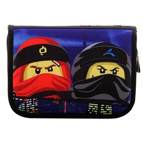 LEGO Ninjago nagyvárosi tolltartó tartalommal