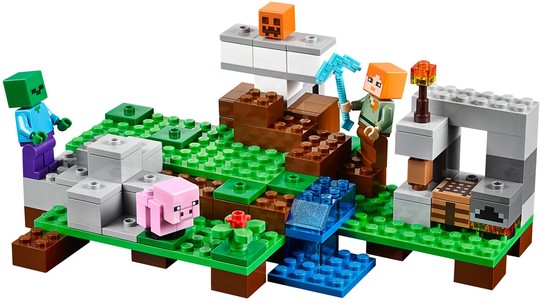 LEGO® Minecraft™ 21123 - A vasgólem
