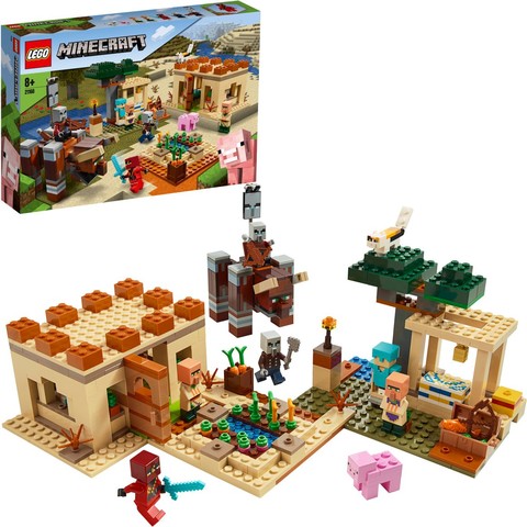 LEGO® Minecraft™ 21160 - A falusi rajtaütés