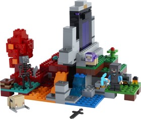 LEGO® Minecraft™ 21172 - A romos portál
