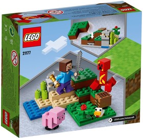 LEGO® Minecraft™ 21177 - A Creeper™ rajtaütés