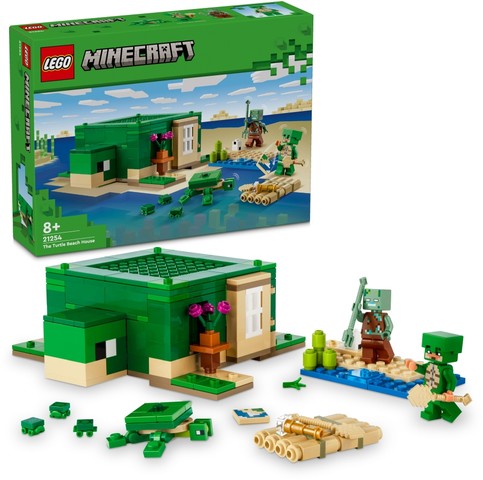 LEGO® Minecraft™ 21254 - A tengerparti teknősház