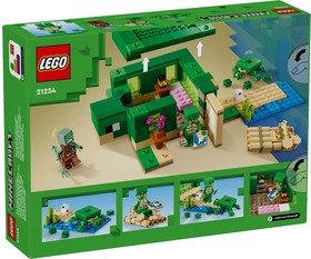 LEGO® Minecraft™ 21254 - A tengerparti teknősház
