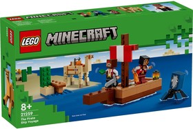 LEGO® Minecraft™ 21259 - A kalózhajós utazás
