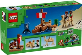 LEGO® Minecraft™ 21259 - A kalózhajós utazás