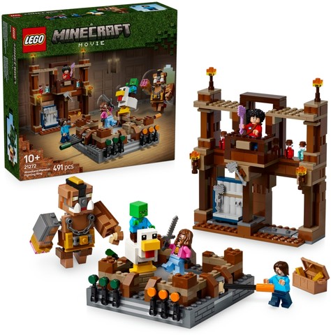 LEGO® Minecraft™ 21272 - Küzdőtér az erdei háznál