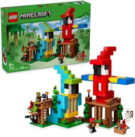 LEGO® Minecraft™ 21282 - A papagájházak