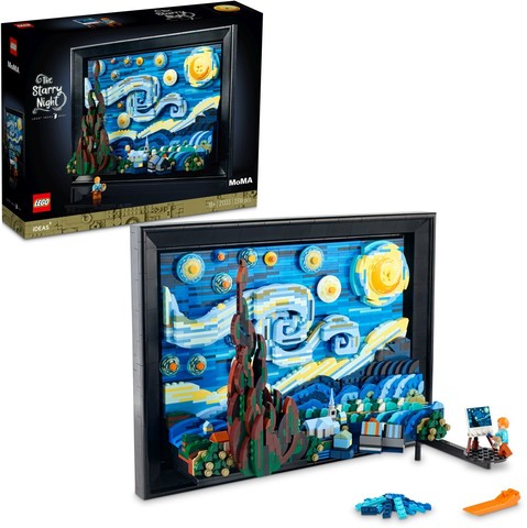 LEGO® Ideas - CUUSOO 21333 - Vincent van Gogh - Csillagos éj