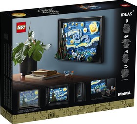 LEGO® Ideas - CUUSOO 21333 - Vincent van Gogh - Csillagos éj