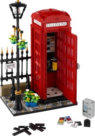 LEGO® Ideas - CUUSOO 21347 - Londoni piros telefonfülke