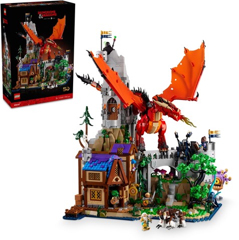 LEGO® Ideas - CUUSOO 21348 - Dungeons & Dragons: A vörös sárkány meséje