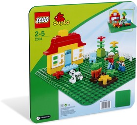 DUPLO Zöld építőlap