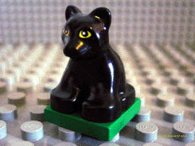 DUPLO fekete párduc