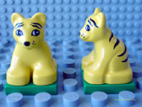 Sárga DUPLO Tigris Bébi