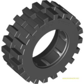 Fekete 30X10.5 Offset Gumikerék