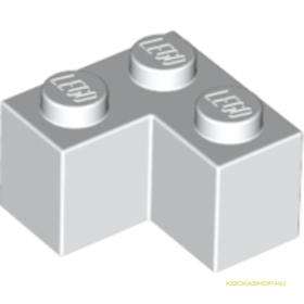 Fehér 1X2X2 Sarokelem