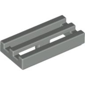 Világosszürke 1x2 Radiátor/Grillrács