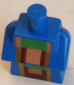 Törzs, hosszú, módosított karokkal, Minecraft vándor kereskedő mintával